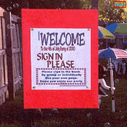 Welcome Sign